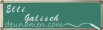 Elli Galisch Visitenkarte